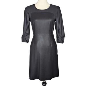 See by Chloe Wool Sheath Dress Black Size 4